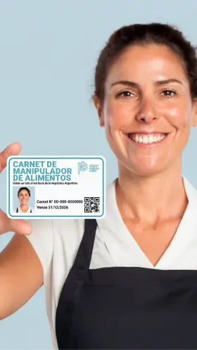 Carnet de Manipulador de Alimentos DIPA